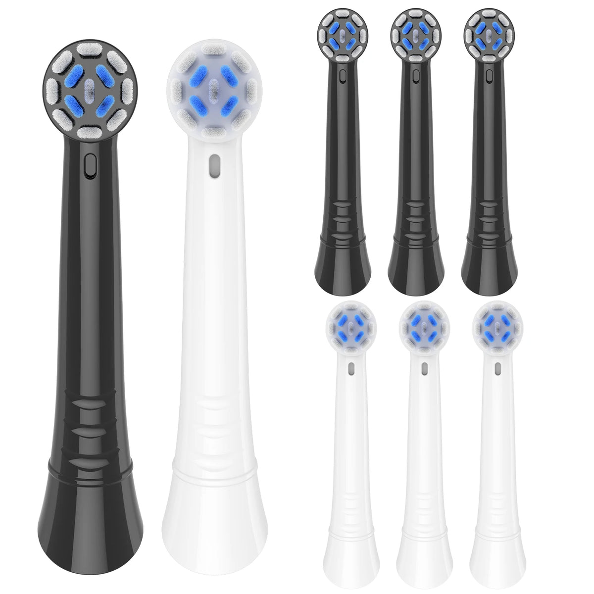 Toothbrush Replacement Heads Compatible with Oral B iO 10 9 8 7 6 5 4 3 Series Electric Toothbrush, 4 Pack Brush Heads