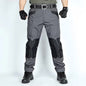 Men's Tactical Pants Outdoor Multi-functional Training Pants with Pockets Waterproof Quick-drying Cargo Pants