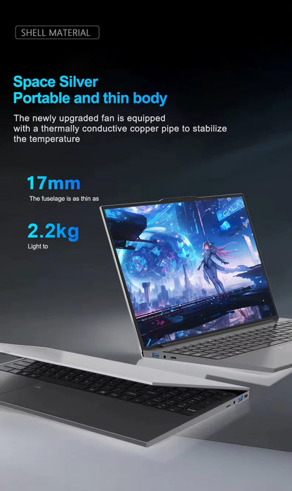 Windows 11 Pro i9 15.6" Laptop Computer PC Intel Core i9 10980HK 16GB RAM 1TB SSD Fingerprint Unlock Notebook Backlight Laptop