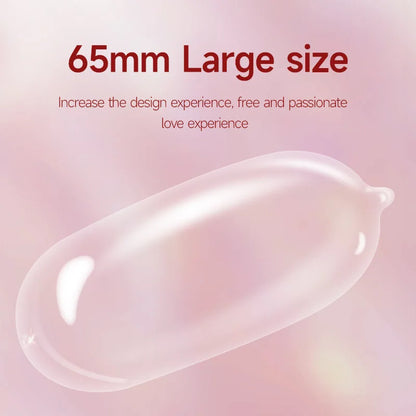 10pcs 65mm XXL Condoms Adults Toys For Men Long Sex Delay Ejaculation Super Thin Condoms G Spot Stimulation Penis Sleeve SexShop