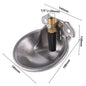 Sheep Goat Automatic Drinking Bowl Trough Goat Water Tank Sheep Drinker Sheep Feeder Professional Farm Supplies Farm Drinker 1Pc
