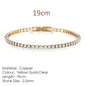 Fashion Multicolor Tennis Bracelet for Women 2.5/3/4/5mm Zirconia Charm Designer Tennis Chain Men Bracelet Wedding Jewelry KC128