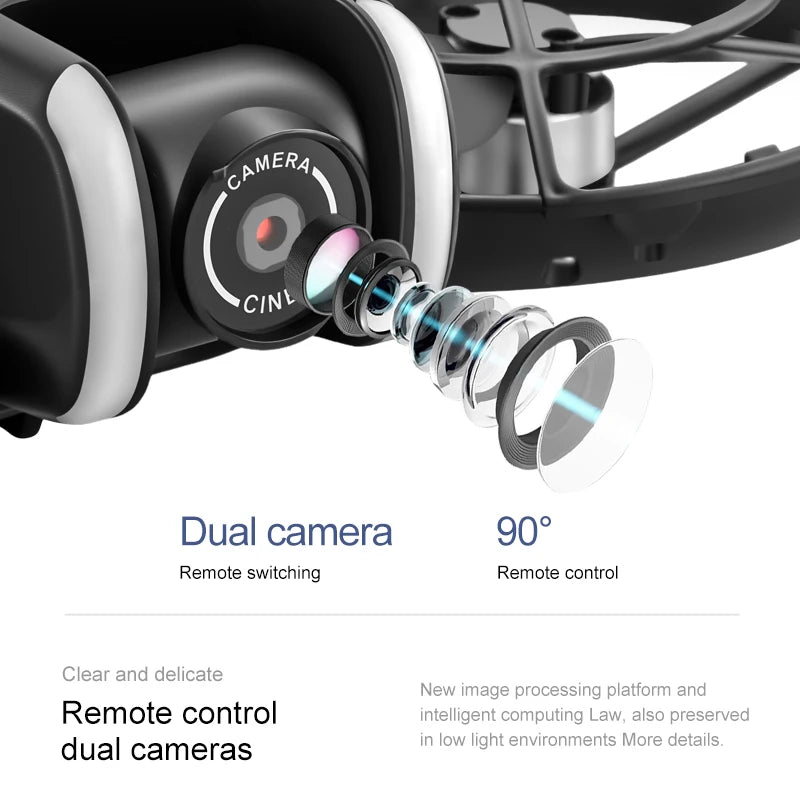 OnePlus D2 Drone 8K Aerial HD Intelligent Avoiding Obstacle with Larger Screen Remote Control Folding Brushless Power GPS Drone