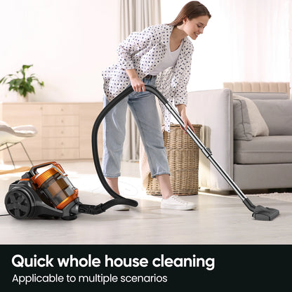 Bagles Portable Vacuum Cleaner 15000PA Suction Household Multi-functional Dust Removal Mite Dry and Wet Dual Vacuum Cleaner 220V