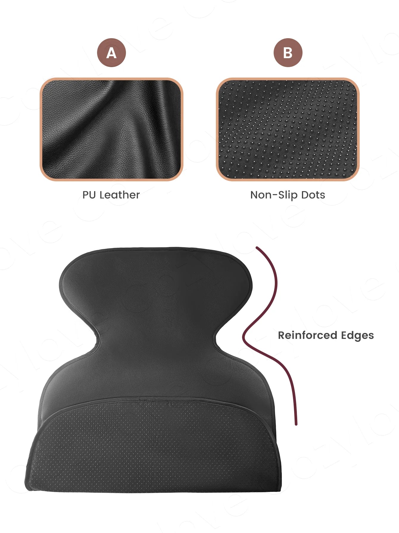 1/2 PCS PU Leather Car Seat Protector Waterproof Non-slip Child Car Seat Mat for Baby Safety Seats
