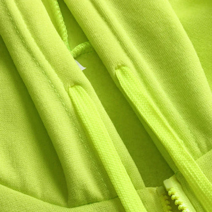 Men Reflective Strip Hoodies Casual Fit Work Safety Jackets Autumn Thin Fleece Hooded Zipper Sweatshirt Coats Workwear For Men