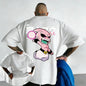 2026 New Dragon Ball Anime Cotton T-shirt Summer New Majin Buu Printed Men's and Women's Street Hip Hop Casual Short Sleeve Top