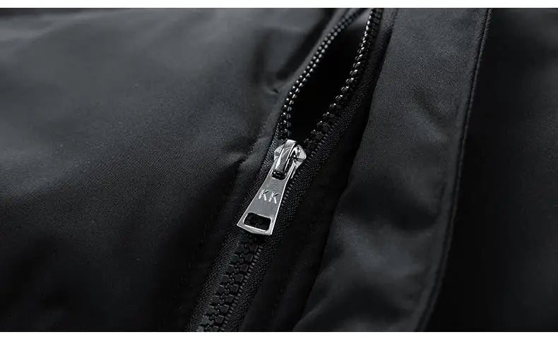 Winter Parka Men Brown Thick Warm Jackets Big Size 6xl 7xl 8xl Oversize Cotton Padded Windbreaker Outwear Waterproof Loose Coats