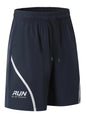 Muscle Fitness Casual Running Five-point Pants Men Reflective Stripe Basketball Training Quick-drying Breathable Training Shorts