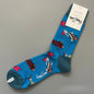 Cotton Happy Socks Men's Classic Crew Sock Shoe Size 10 - 13 Soft