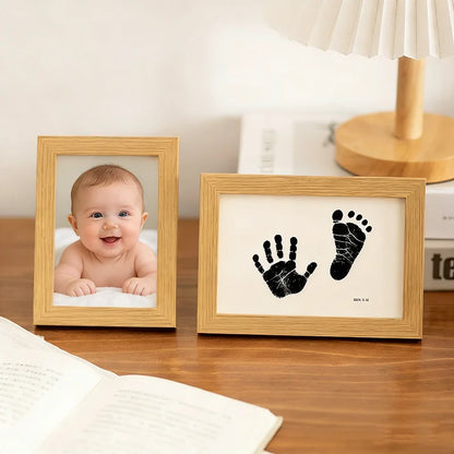 Non Toxic Baby Hand Footprint Ink Pad Pet Dog Cat Paw Print Kit Clean Touch No Mess Family Memory Keepsake Newborn Souvenir Gift