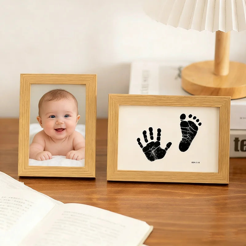 Non Toxic Baby Hand Footprint Ink Pad Pet Dog Cat Paw Print Kit Clean Touch No Mess Family Memory Keepsake Newborn Souvenir Gift