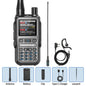 Baofeng UV-5R Mini Walkie Talkie Bluetooth Programming Wireless Copy Frequency Full Band 999CH AM FM Type-C Long Range Ham Radio