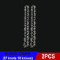 6" Saw Chain for Mini Chainsaw Mini Steel Chainsaw Chains Electric Chainsaws 37 knots 18 knives Chain Replacement Saw Accessory