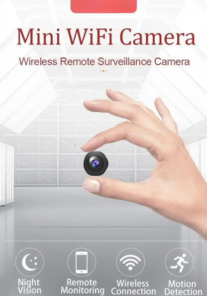 New 4K HD Mini Wireless Camera Portable Cam Night Vision Camcorder WiFi Remote Monitor Video Voice Recorder Security Camera