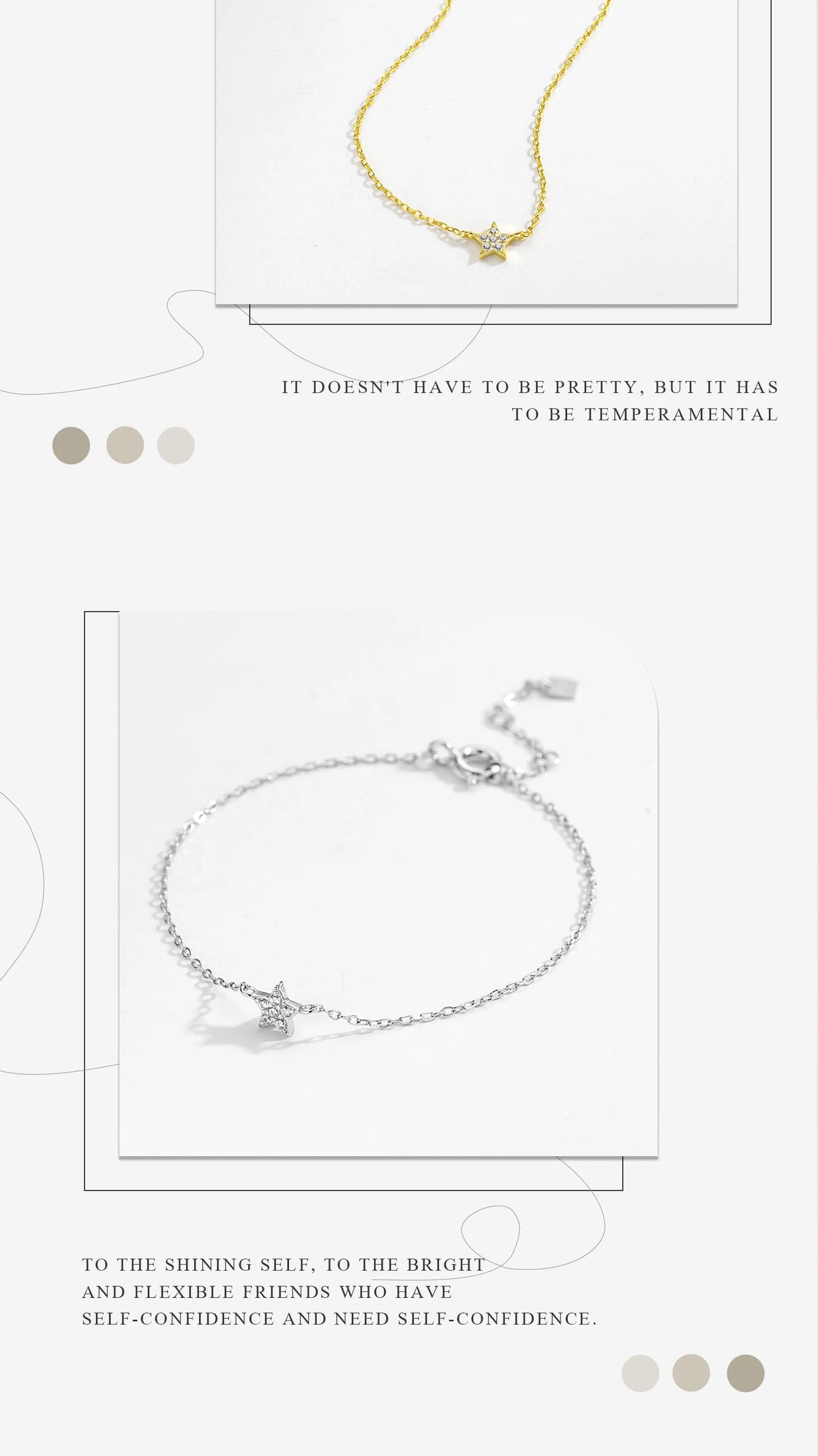 ANDYWEN 2020 New 925 Sterling Silver Gold Starry Sky Spakle Star Linked CZ Zircon Chain Bracelet Women Fine Jewelry Luxury