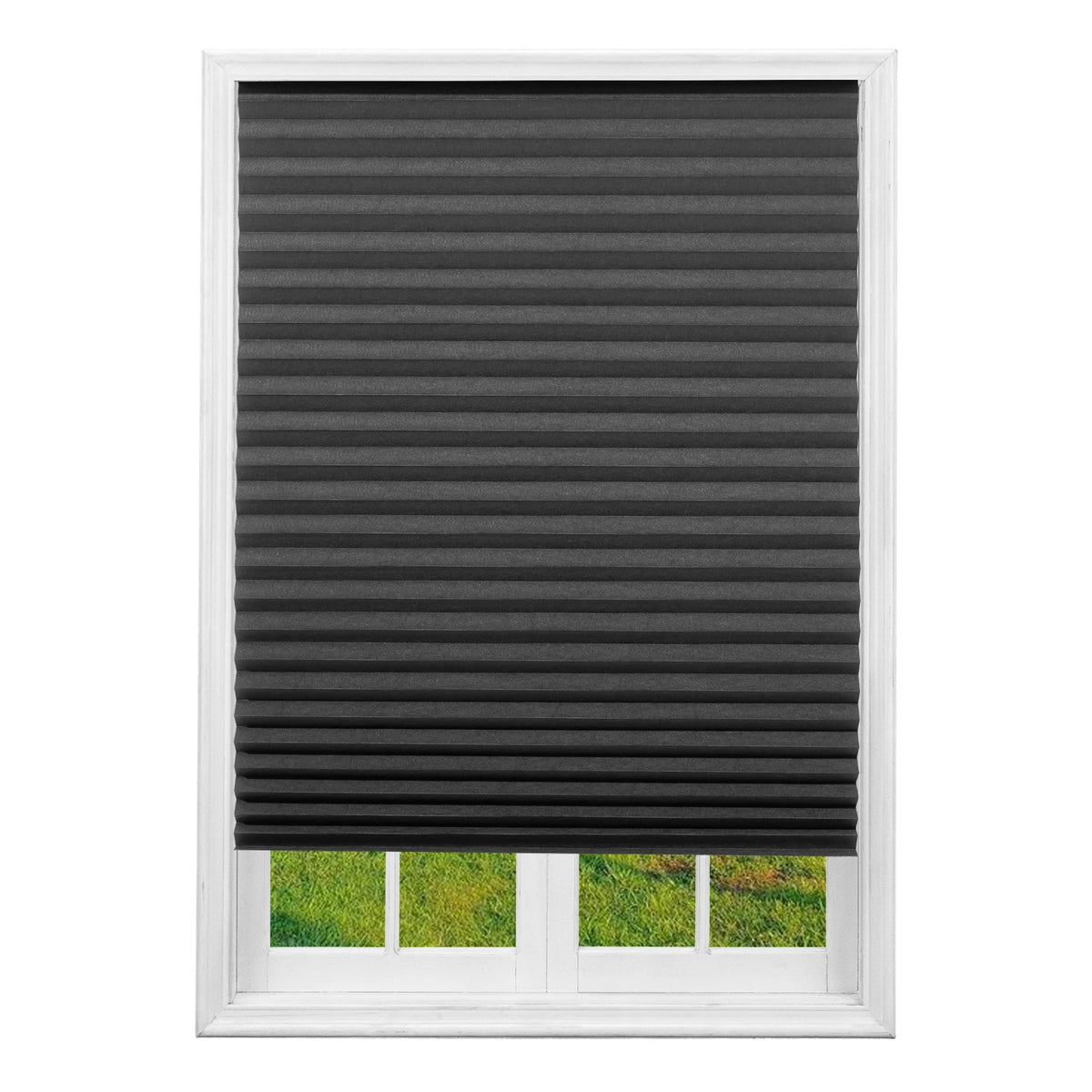 No Drill Blinds Stick on Curtains Blinds for Bedroom Kitchen Bathroom Windows Light Filtering Privacy Protection with Clips