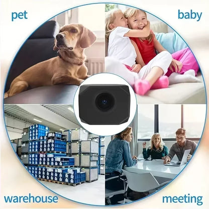 Lenovo 4K HD WiFi Camera AP Hotspot Remote Monitor Small Camcorder Home Security Surveillance Real-time Viewing Smart Camera