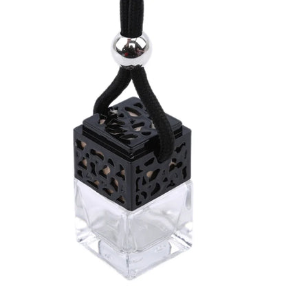 Air Freshener Ornament Perfume Bottle Pendant Essential Oils Auto Car Perfume Bottle Hanging Glass Bottle Car-styling