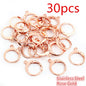 30-50pcs/lot Gold Silver French Lever Earring Hooks Wire Settings Base Hoops Earrings For DIY Jewelry Making Supplies Wholesale