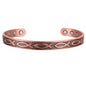 Pure Copper Magnetic Bracelet Men Arthritis Adjustable Magnets Women Cuff Therapy Health Energy Bangles Dropshipping / Wholesale