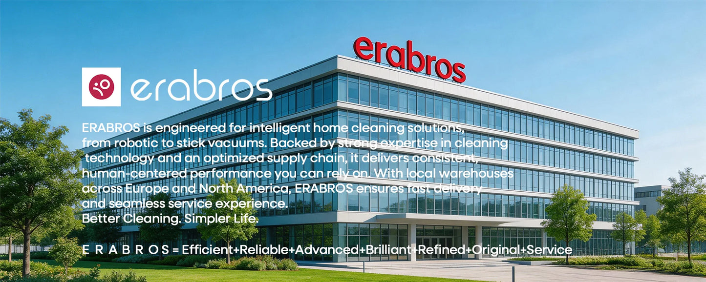 Erabros EV2 450W 55kpa Cordless Vacuum Cleaner High Suction Power Handheld Smart Home Cleaner Capacity LED Display Floor Carpet
