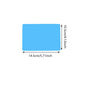 1PC Silicone Table Mat Pink Blue Resin Molds Waterproof Placemat Table Mat for DIY Jewelry Making Supplies Countertop Protector