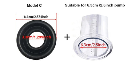 Automatic Penis Pump Penis Enlarger Vacuum Pump Sex Toys for Men Penile Bigger Trainer Adult Male Masturbator Penis Enlargement