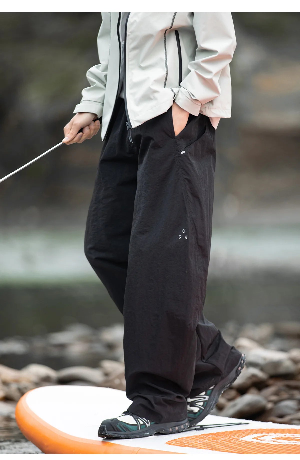 TFETTERS 2026 Spring New Arrival Outdoor Cargo Pants Man Water Repellent Windproof Oversized Curved Blade Techwear Trousers Men