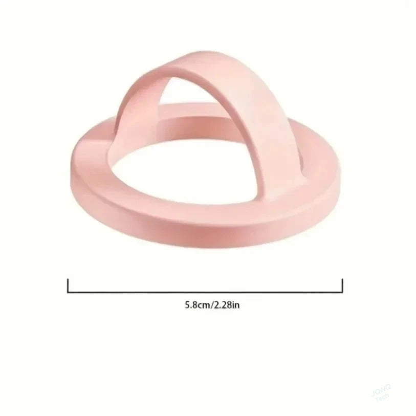 Magnetic Phone Ring Holder Grip Attachment Removable Magnetic Phone Ring Waterproof Liquid Silicone for iPhone & Android Cases