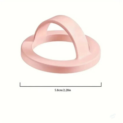 Magnetic Phone Ring Holder Grip Attachment Removable Magnetic Phone Ring Waterproof Liquid Silicone for iPhone & Android Cases