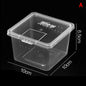 1pc Vivarium Lid Reptile Pet Product Reptile Tank Insect Spiders Tortoise Lizard Transparent Breeding Box