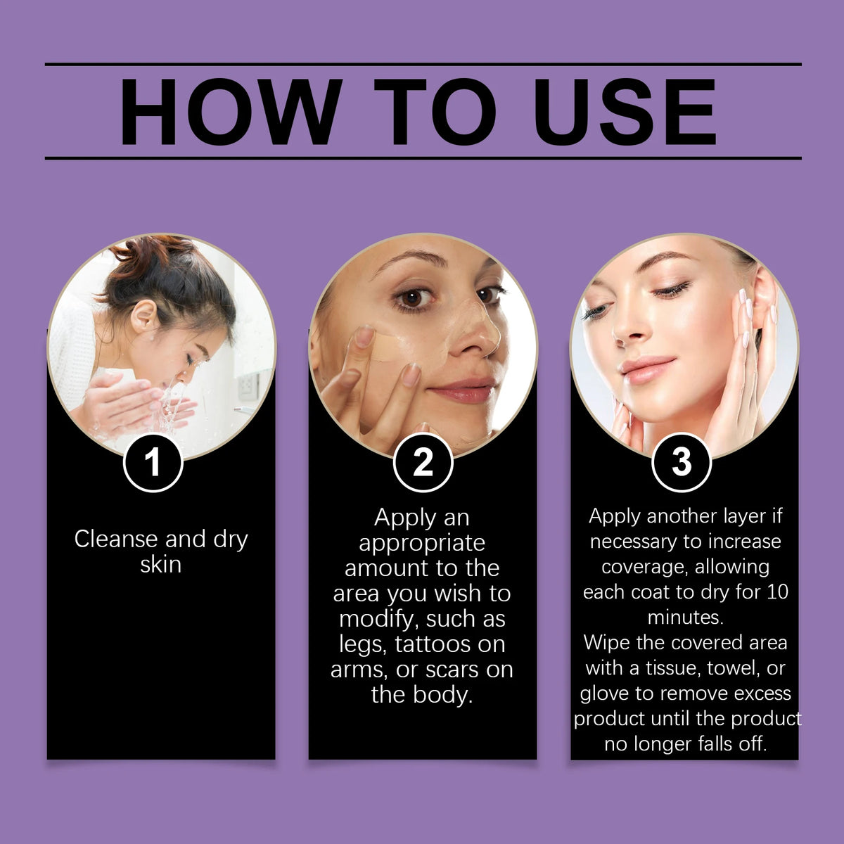 Body Concealer Cream Matte Full Coverage Spots Scars Tattoo Cover Lasting Waterproof Moisturizing Body Foundation Creams Make Up
