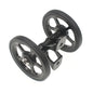TWTOPSE Bike Easywheel Mudguard Fender Wheel For Brompton Folding Bicycle Mud Guard Wheel Double AL7075 CNC A C Line 77g 60mm