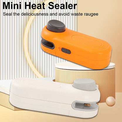 Mini Heat Sealer Plastic Bags Heat Sealing Machine Food Storage Packaging Bag Sealer Portable Handheld Plastic Bag Heat Sealer