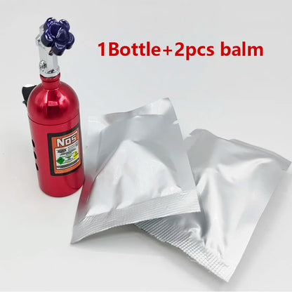 10pcs Balms Car Freshener Air Scent Solid Perfume Refill Bottle Nos Car Air Freshener Auto Outlet Perfume Flavoring Fragrance AC