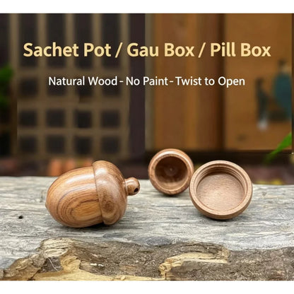 S12 Small Acorn Urn Pendant Necklace Portable Pet Ashes Keepsake for Dog Cat Memorial，Warmth Keeps Love Alive Forever.