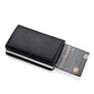 Anti Theft RFID Blocking Credit Card Holder Minimalist Slim Wallet Leather Card Case For Men Women Gift ID Badge