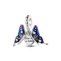 Original 925 Sterling Silver Charm Beads Clover Sunflower Tulip Carnation Pendant For Women Jewelry Fashion Gift