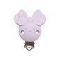 10pcs Silicone Cartoon Pacifier Clips Food Grade Silicone DIY Baby Teether Toy Necklace Pacifier Chain Dummy Clips