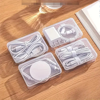 Cable Organizer, Durable Plastic Storage Box, Daily Office Supplies, Miscellaneous Loading Straps and Mobile Device Management