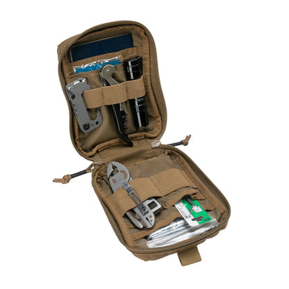 Tactical EDC Molle Pouch Waist Pack Utility Pouches Multifunction Double Zipper Waist Bag Hunting Tool Pouch