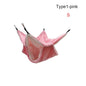 Warm Plush Hamster Hammock Small Animal Double-layer Thicken Sleeping Bag Nest Pets Rat Squirrel Hanging Cage House
