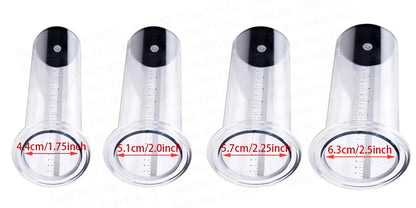 Electric Acrylic Penis Pump Vacuum Pump For Penis Male Penis Enlargement Pump  Penile Training Extender Cock Dick Pump For Men