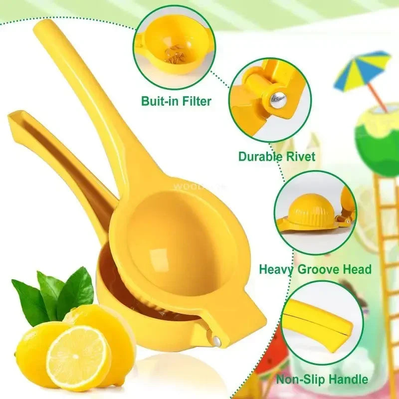 Manual Lemons Press Lemon Squeezer Kitchen Tool for Citrus Lemon Can Be Washed with Dishwasher Manual Juicer Lemon Lime Juicer