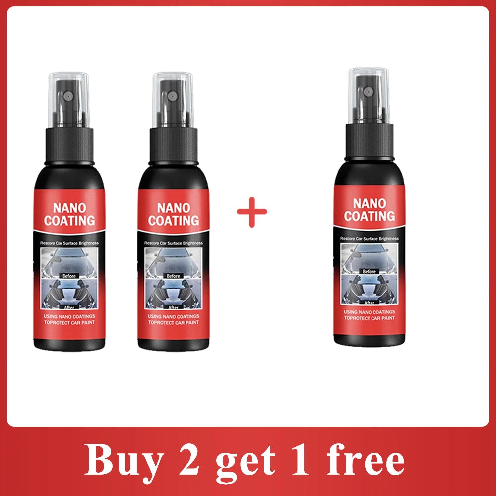 Multifunctional Car Paint Care Spray Protects Against Scratches Repairs And Enhances The Shine Coating Easy To Use