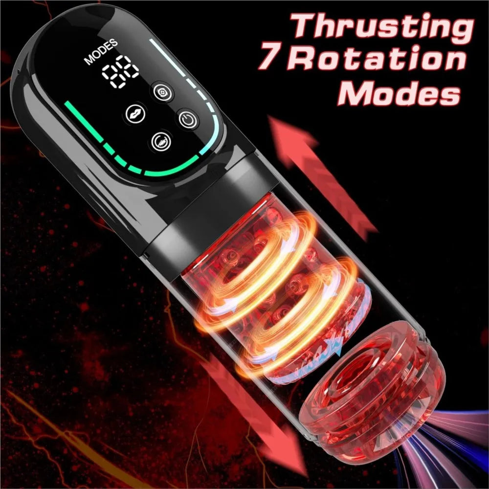 Realistic Vagina Masturbator Man Sex Machine Sextoy Male Sexual Toys Vibrator Automatic Masturbation Cup Pussy Sexy Toy Sex shop