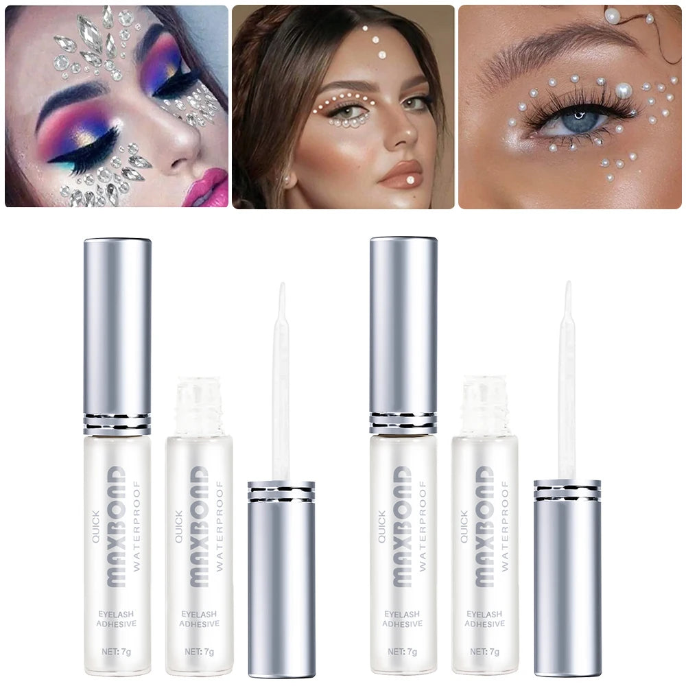 7g Waterproof Quick Dry False Eyelash Glue for Lash Lift Eyelash Perming Setting Brow Lamination Eyebrow Perm Tools Accessories