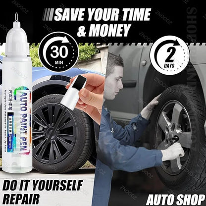 For Toyota FJ Cruiser Touch Up Paint Wheel Repair Kit Quick And Easy Wheel Scratch Repair Rim Paint For Car Wheel Repair Silver
