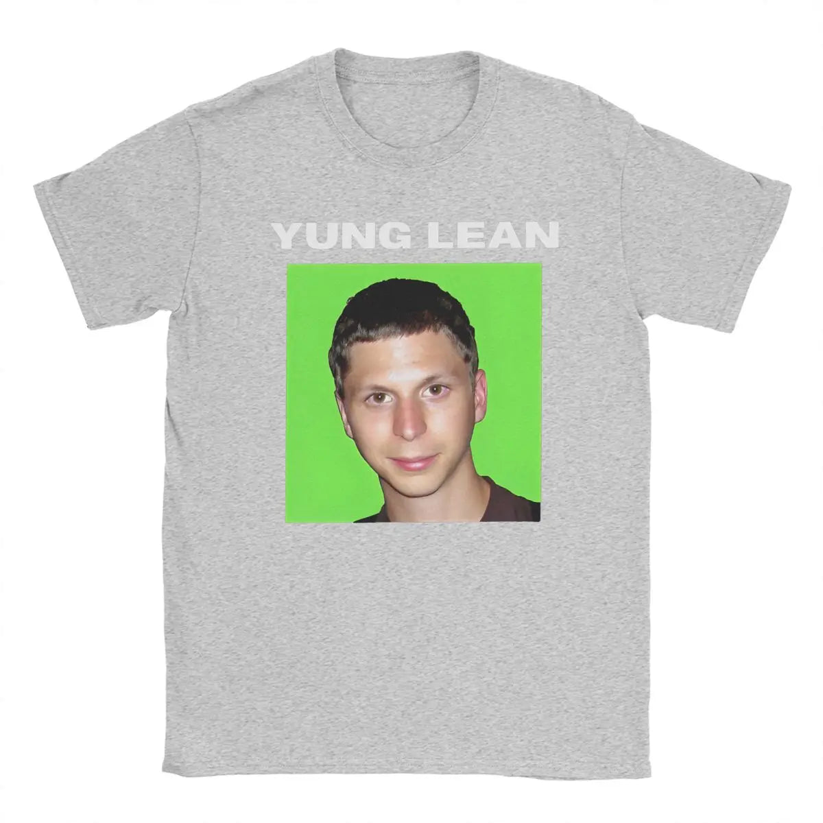 Yung Lean Michael Cera Meme T-Shirt Men Leisure Cotton Tee Shirt O Neck Short Sleeve T Shirt Gift Idea Clothing